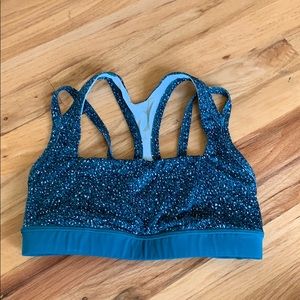 lululemon strappy sports bra